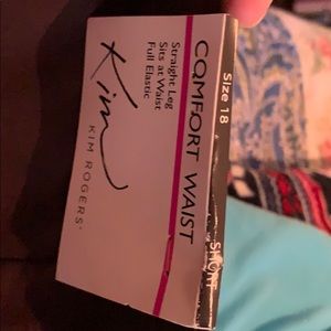 Kim Rogers dress pants new with tags